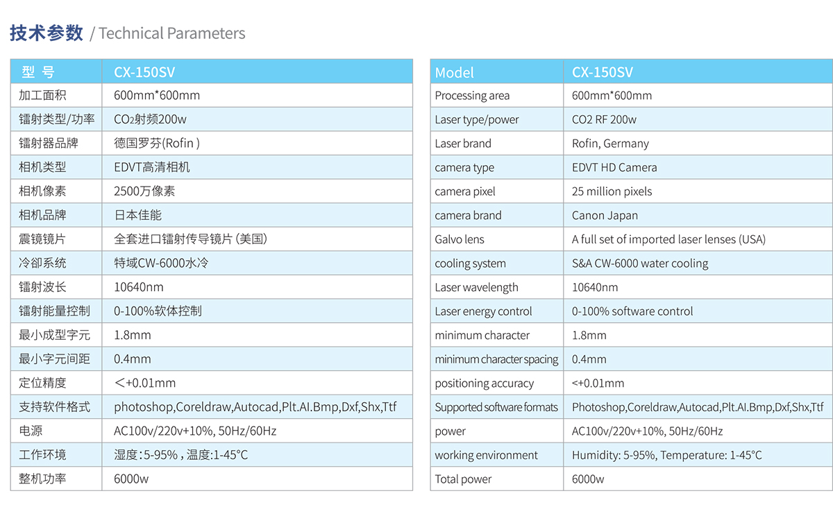 CXS只能CCD激光打標機