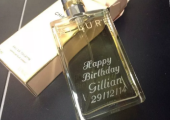 香水瓶激光雕刻機，不用香水的女人沒有未來