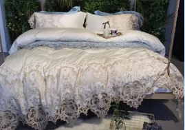 當家紡床品遇上激光工藝，美醉人心只在一瞬間